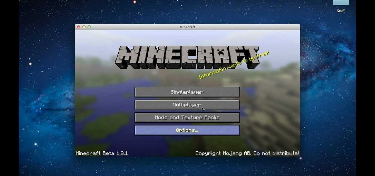 Minecraft for mac instal